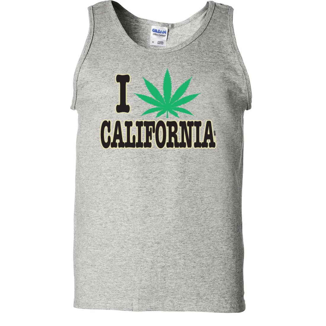 I Love Pot California Asst Colors Tank Top