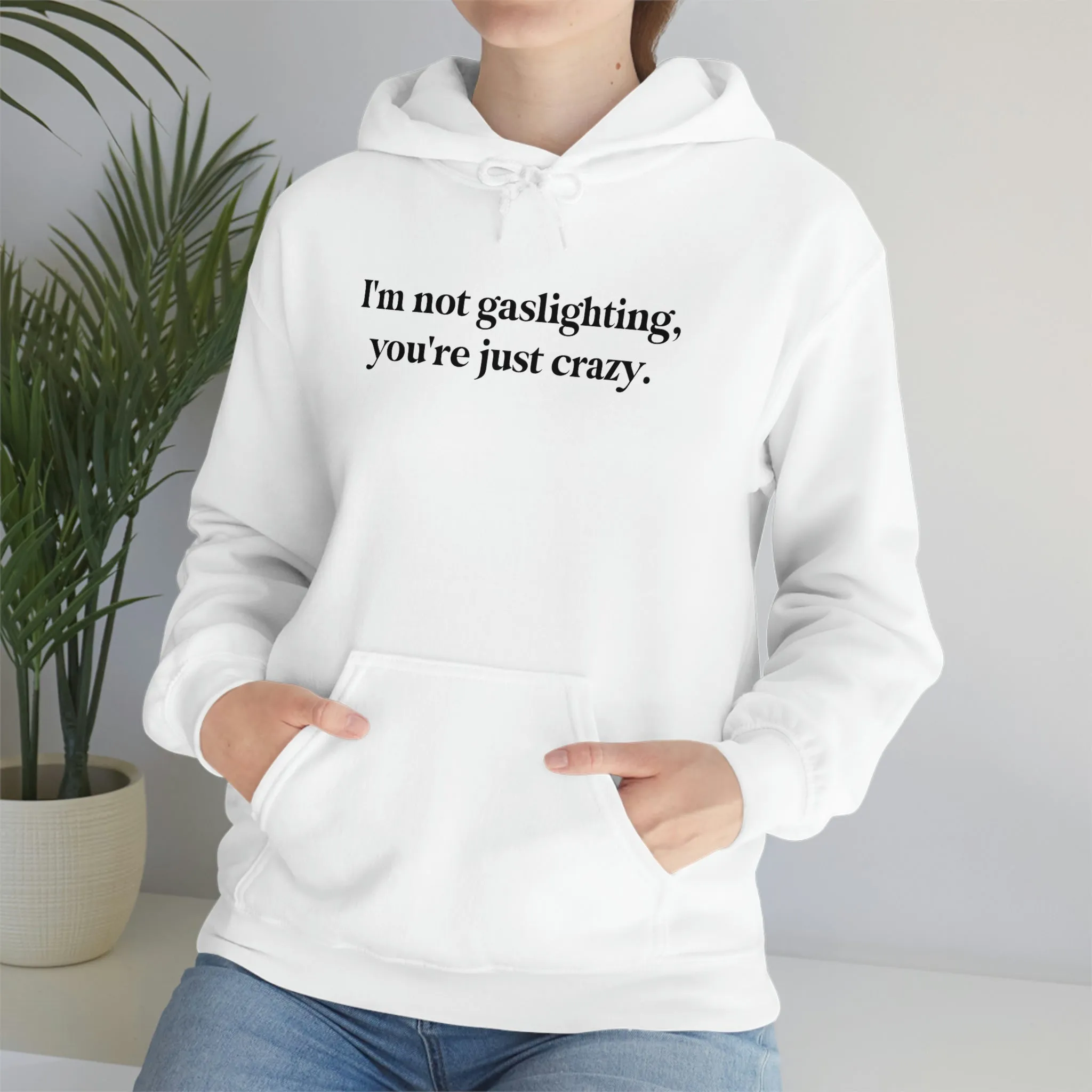 I'm not gaslighting, you're just crazy.