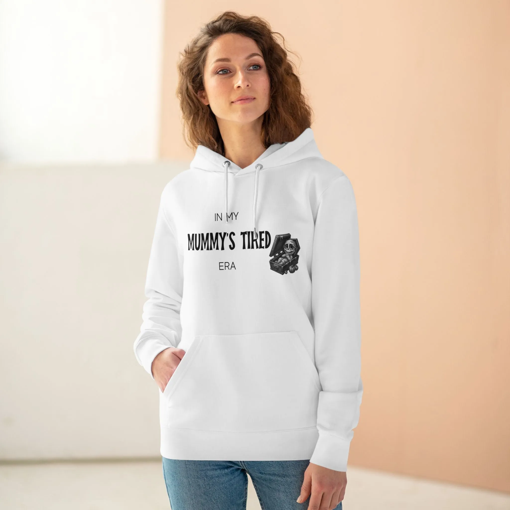 In My Mummy’s Tired Era in Pastel Aesthetic | Unisex Heavy Blend Organic Hoodie Sweatshirt