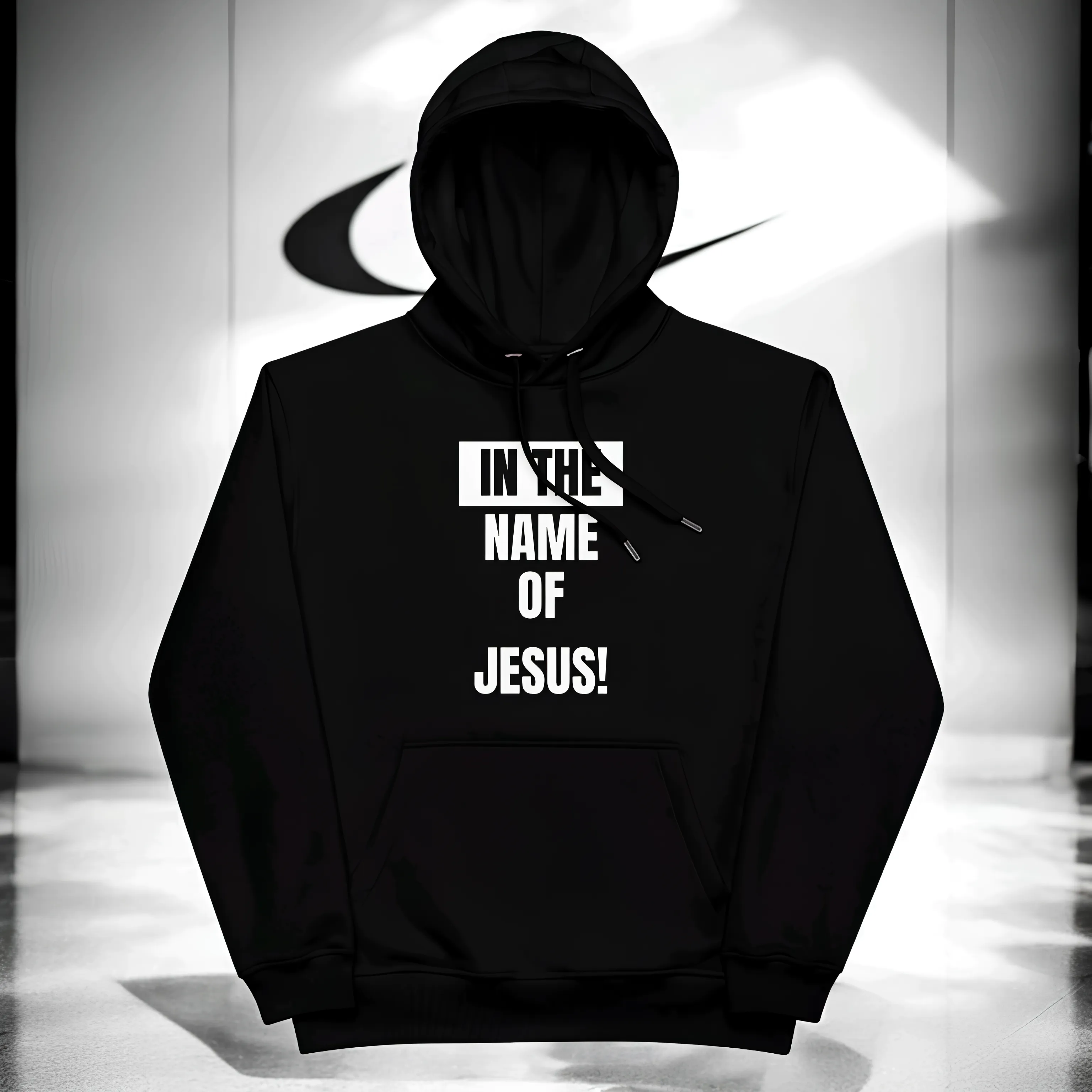 In The Name of JESUS Men's Premium eco hoodie