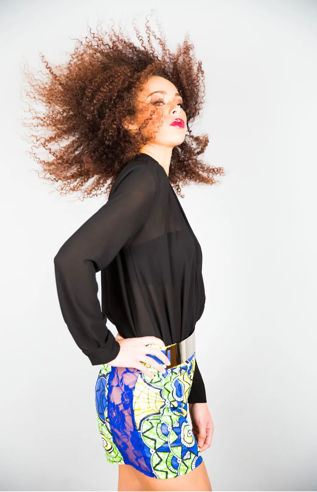 Island Tribe Print Shorts