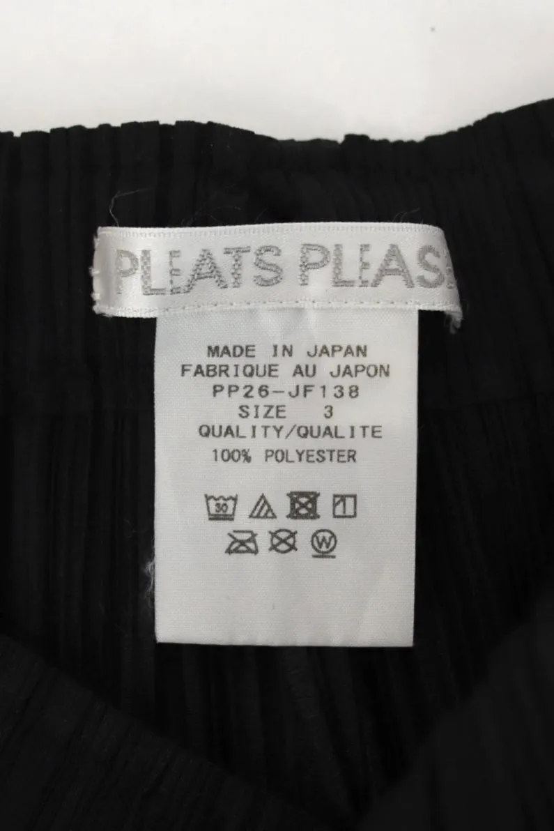 Issey Miyake Pleats Please Plissé Mini Shorts