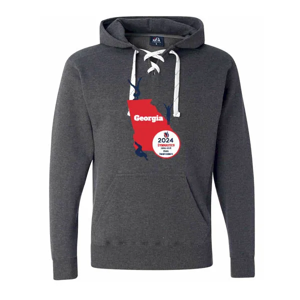 J American Sport Laced Hoodies 2024 Georgia Gymnastics