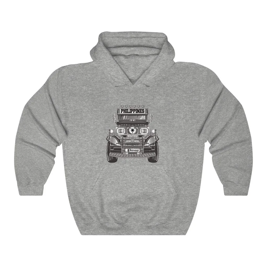 Jeepney Philippines Unisex Heavy Blend™ Hooded Sweatshirt