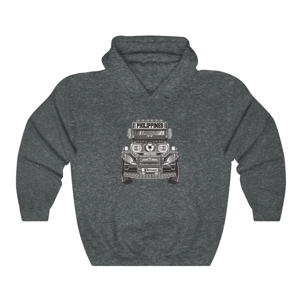 Jeepney Philippines Unisex Heavy Blend™ Hooded Sweatshirt