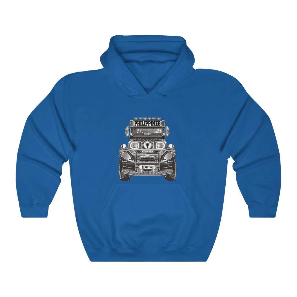 Jeepney Philippines Unisex Heavy Blend™ Hooded Sweatshirt