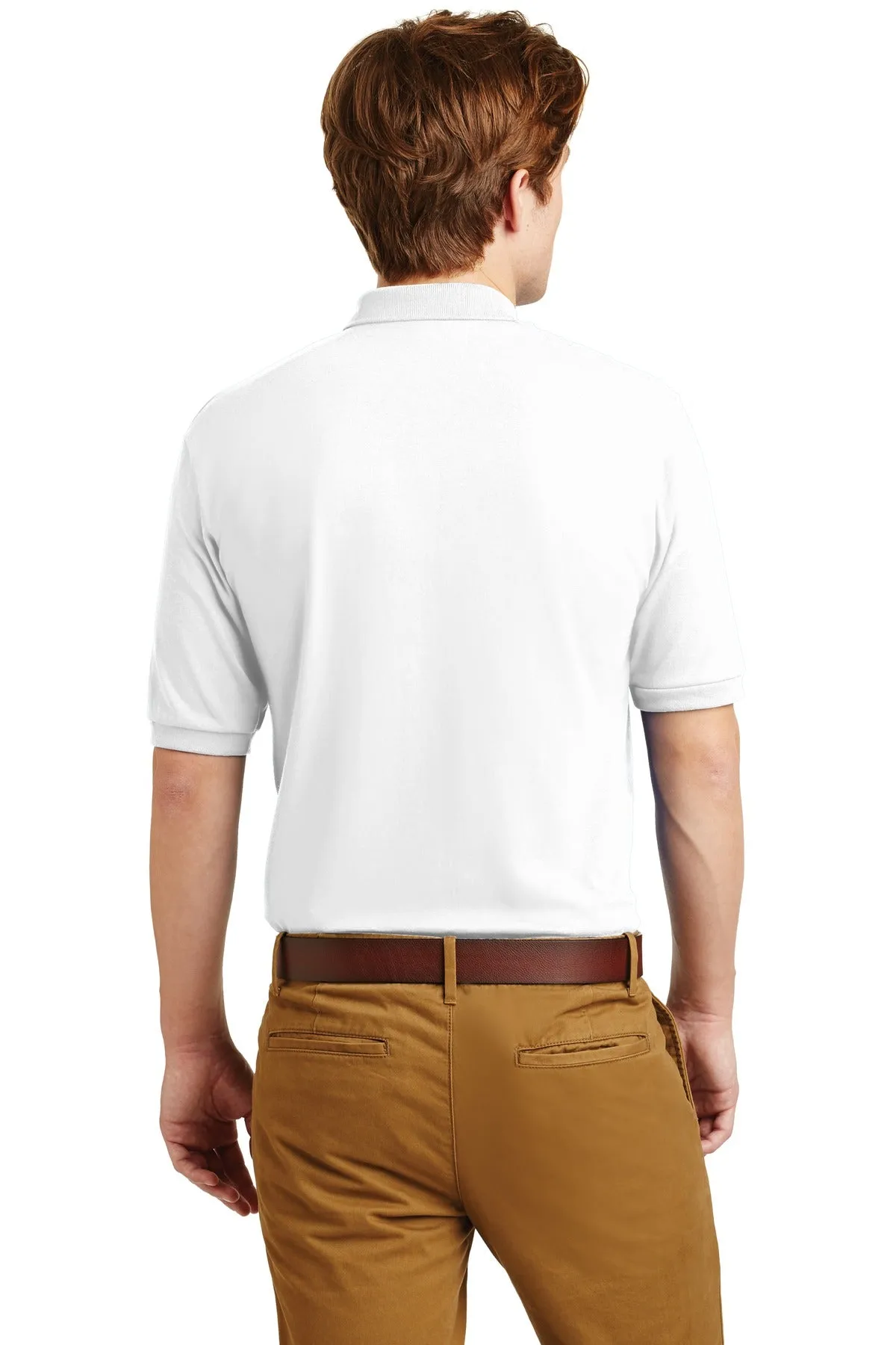 Jerzees Dri-Power Sport Shirt. 437M White