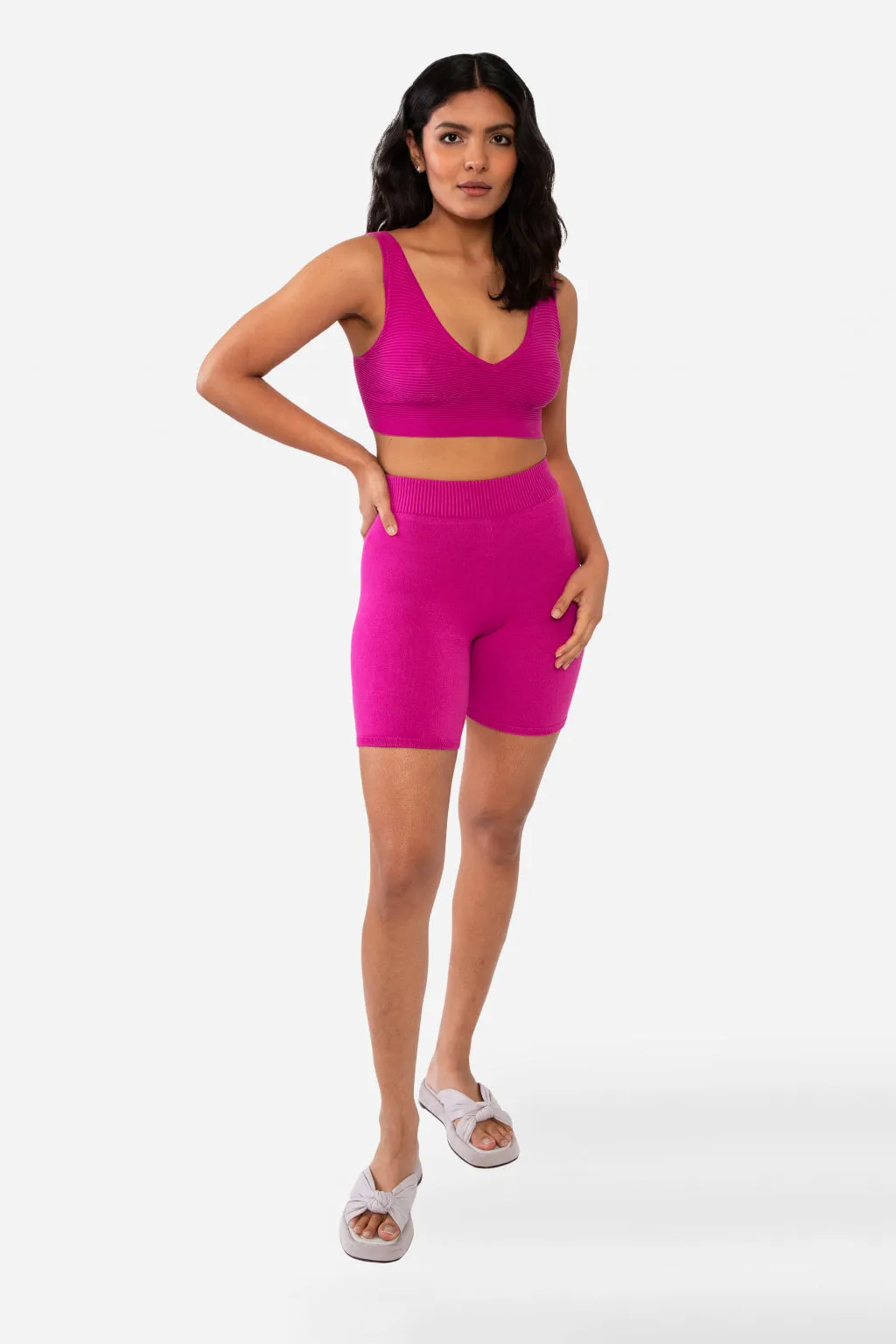 JESSICA BIKE SHORT - PEACH