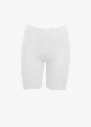 JESSICA BIKE SHORT - WHITE