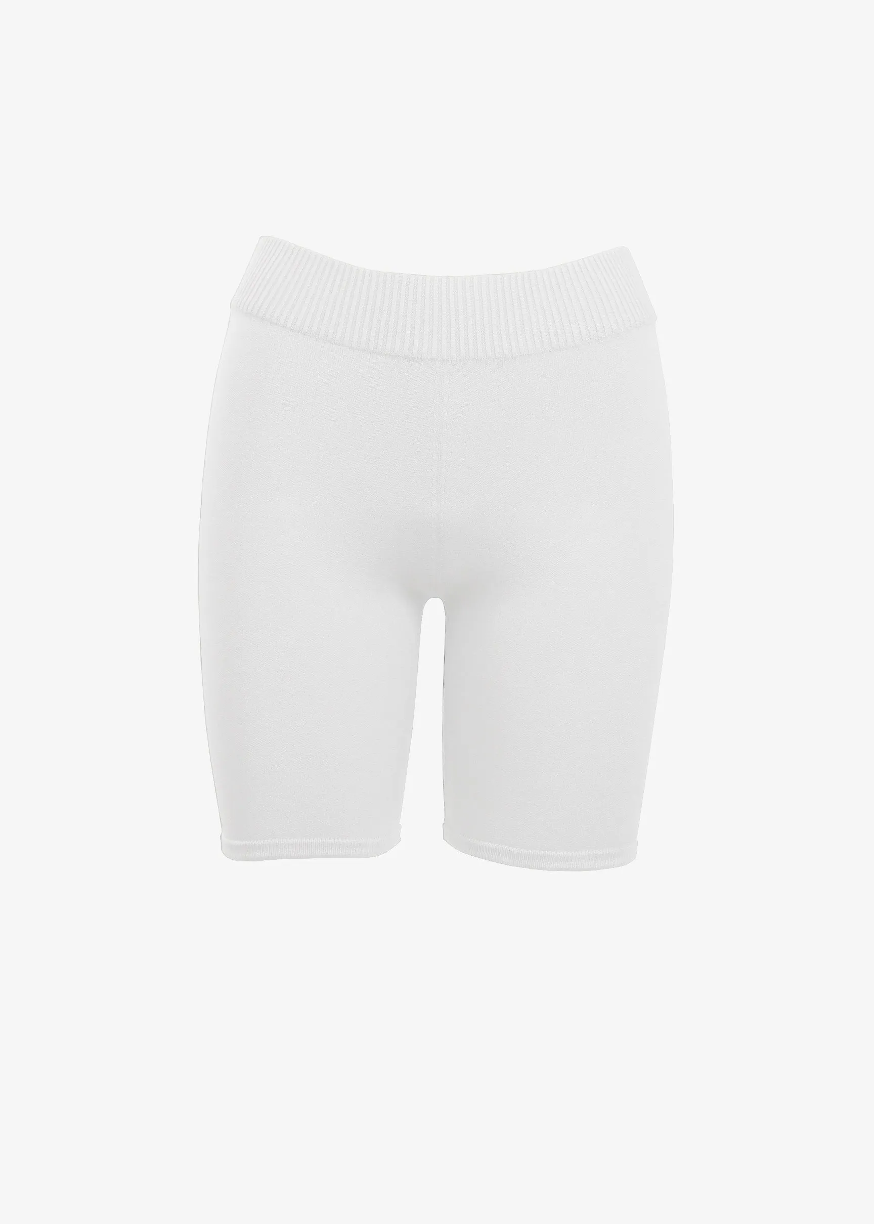 JESSICA BIKE SHORT - WHITE
