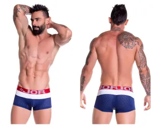 JOR 0703 Folk Swim Trunks Blue
