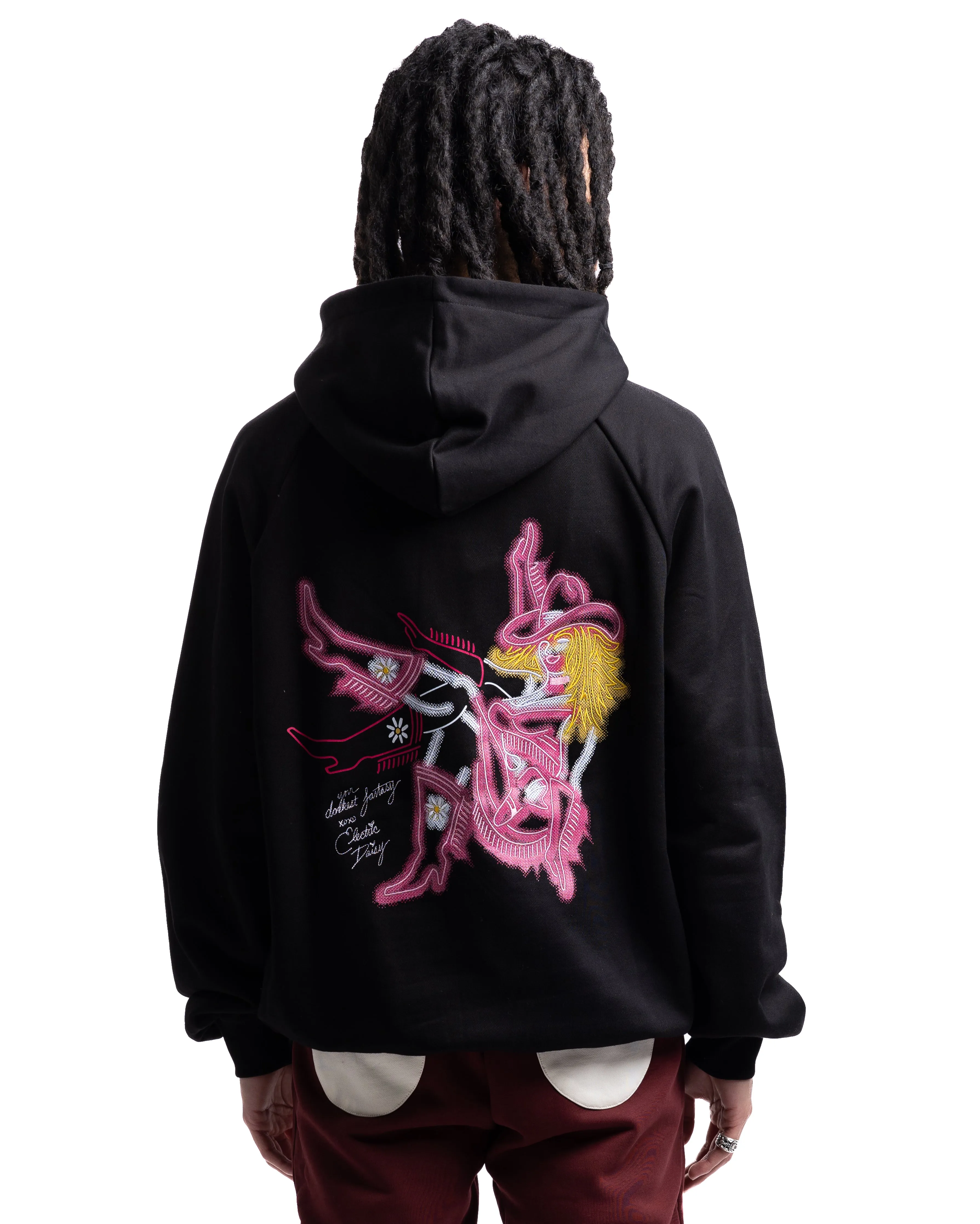 Keiser Clark Electric Daisy Hoodie Black