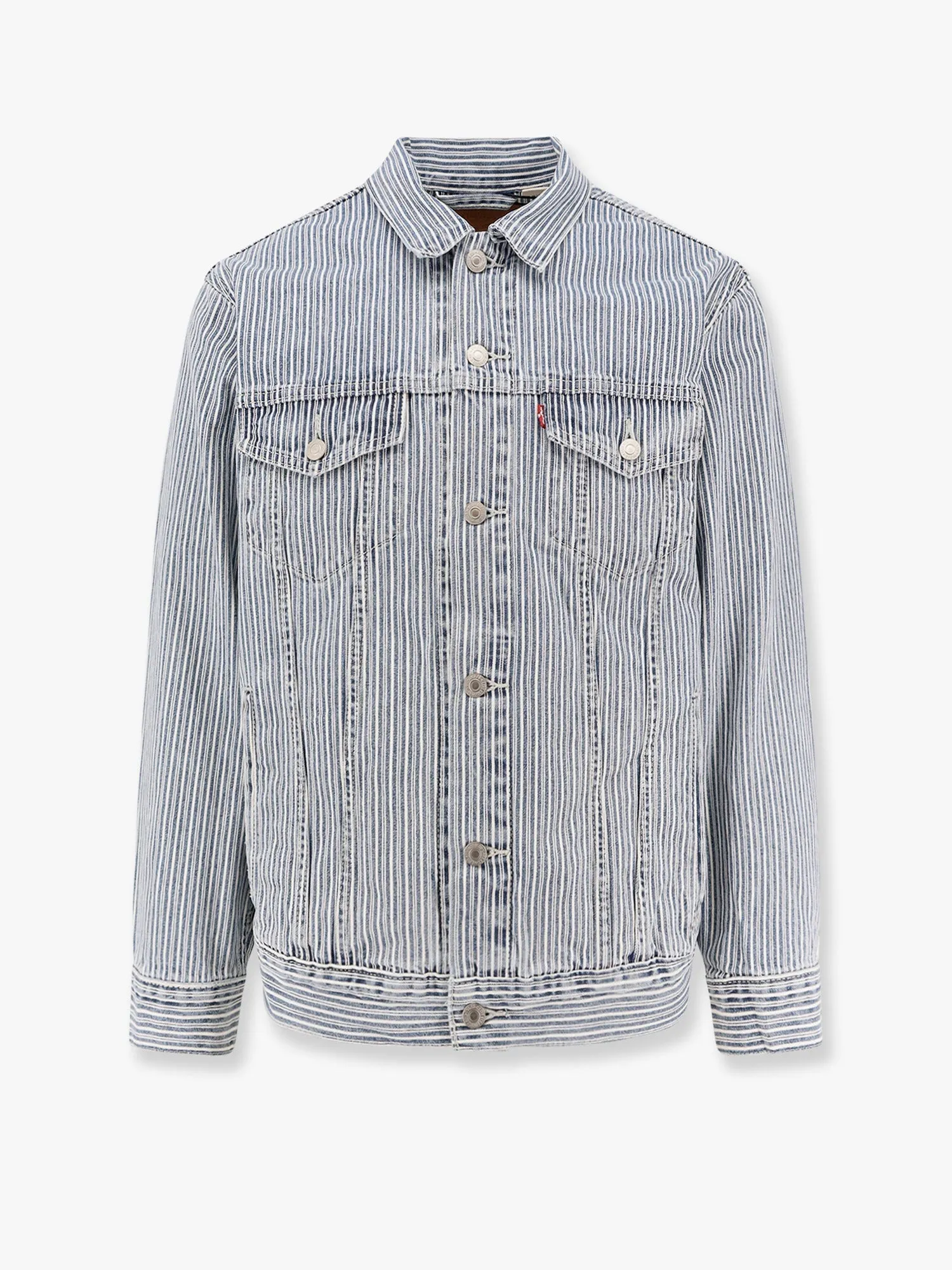 Levi's Relaxed Striped Cotton Jacket