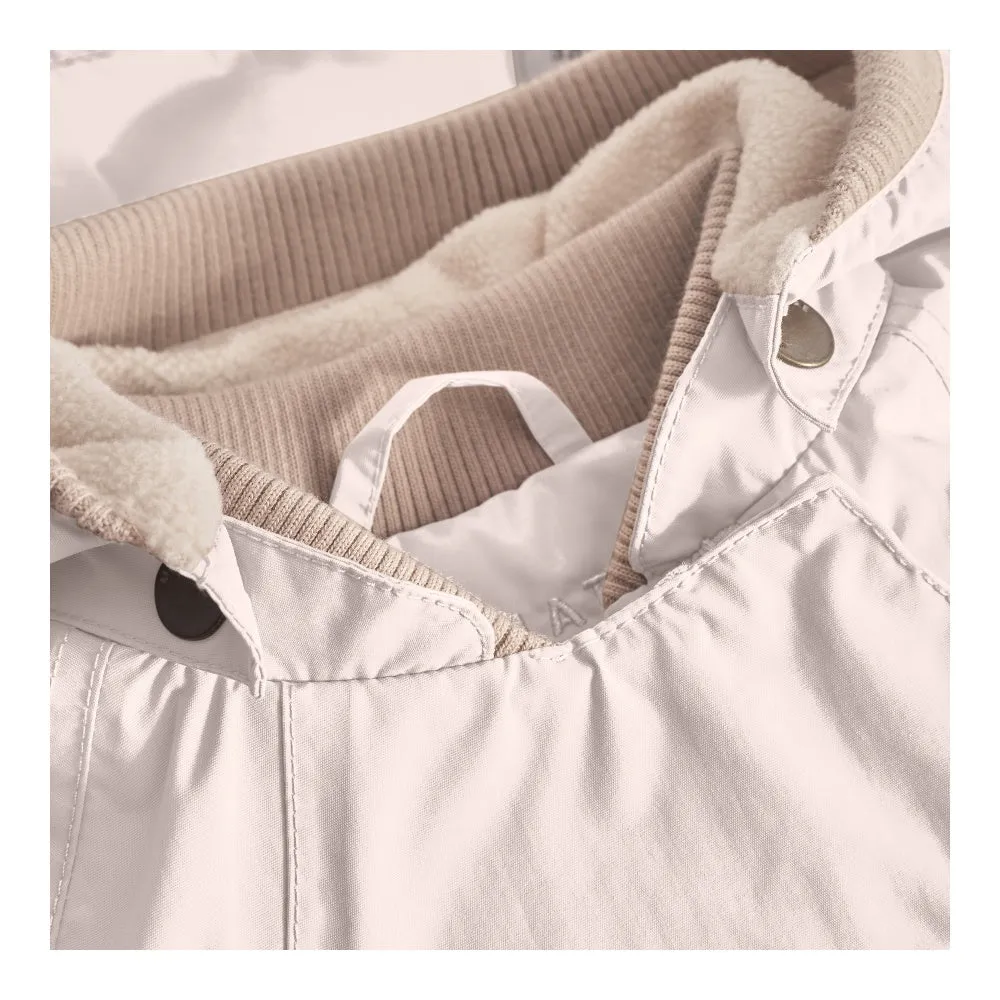 Light Pink Print Logo Jacket