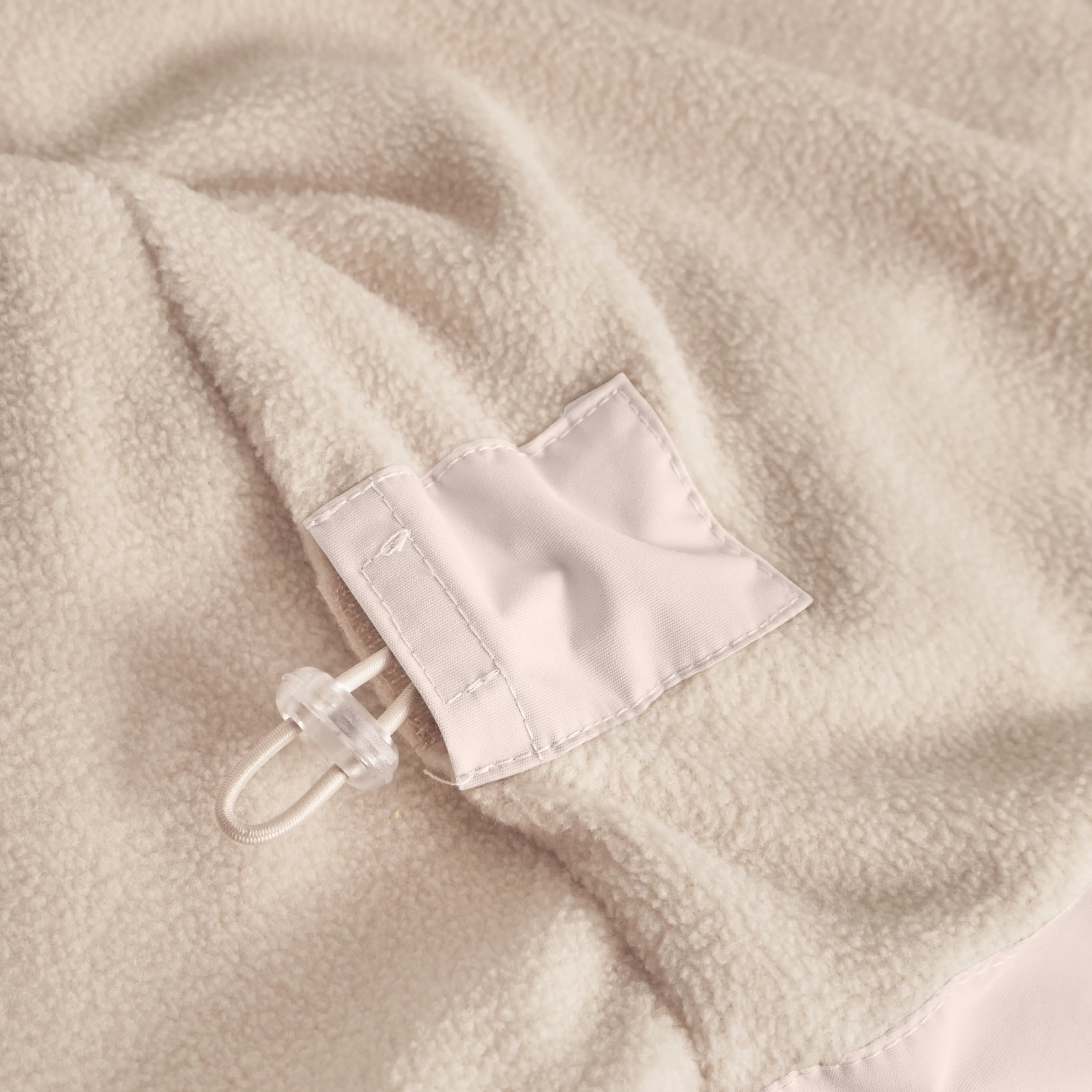 Light Pink Print Logo Jacket