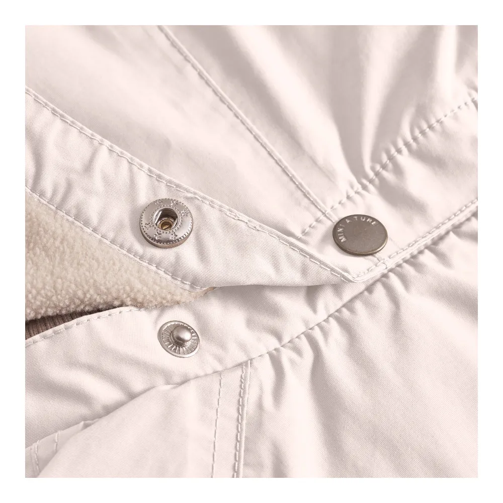 Light Pink Print Logo Jacket