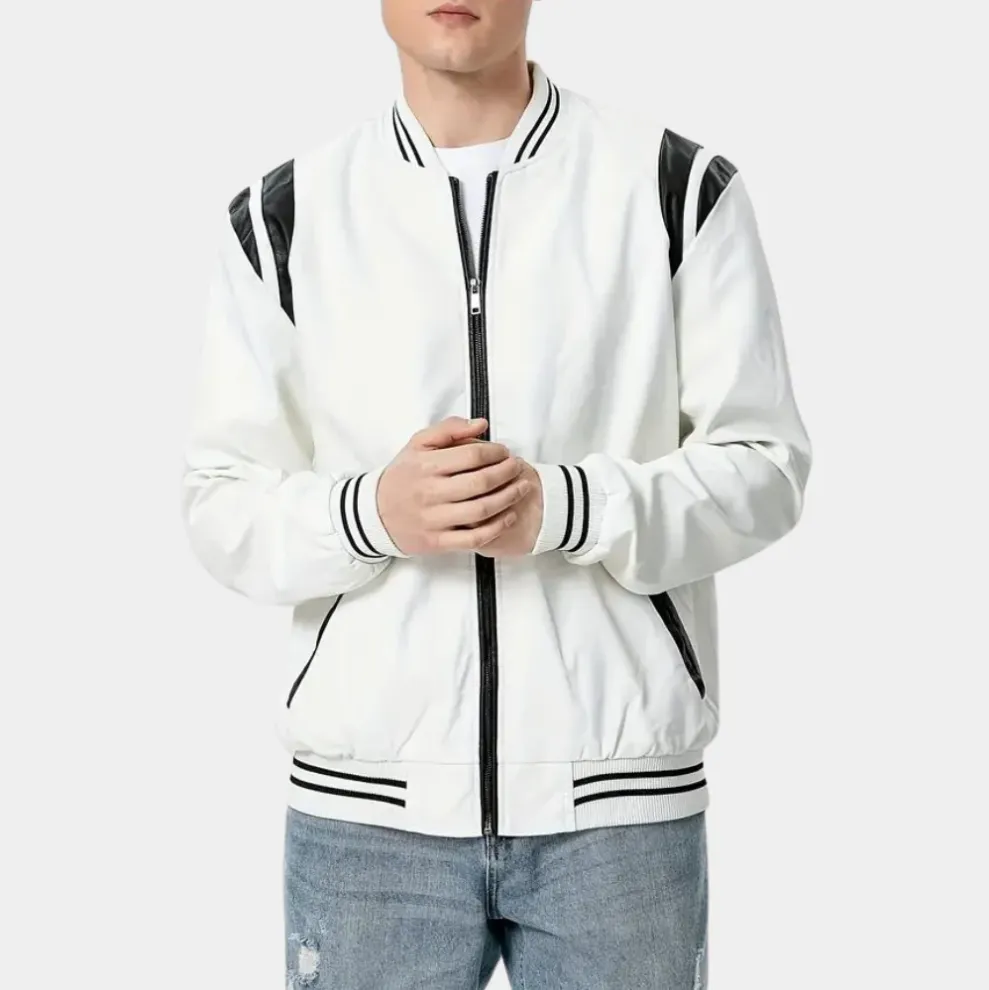 Lightweight bomber jacket for men