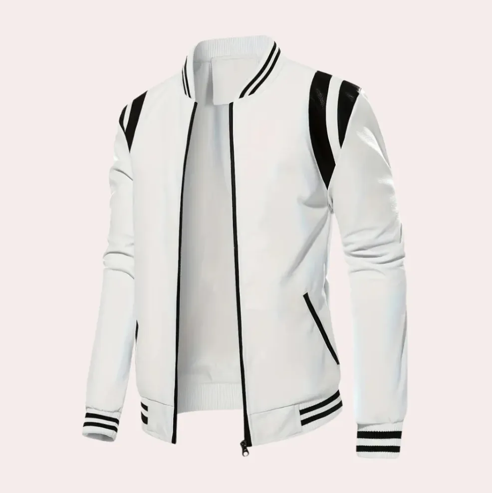 Lightweight bomber jacket for men