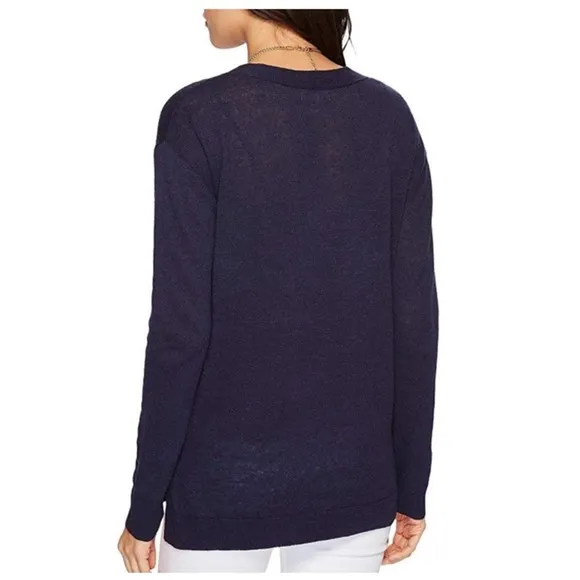 Lilly Pulitzer Blaine Tunic Sweater True Navy