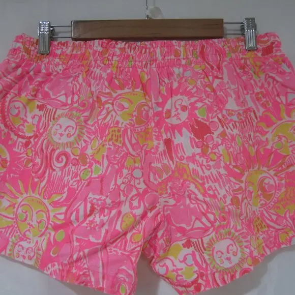 Lilly Pulitzer L Breeze Shorts Linen Keys