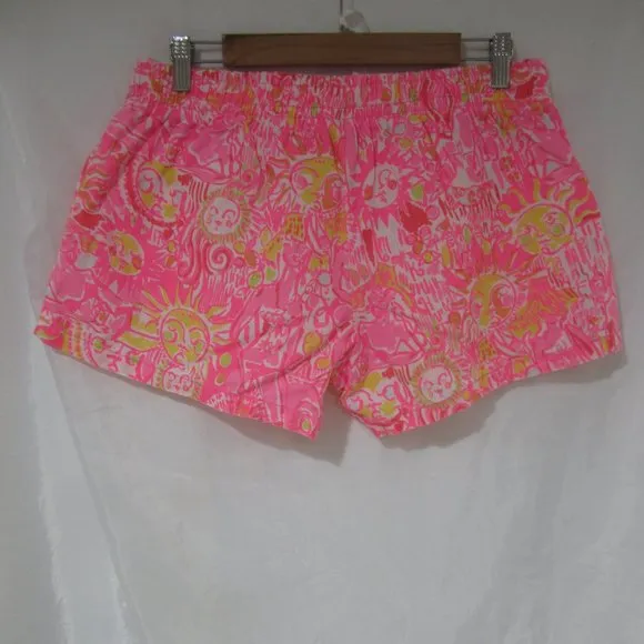 Lilly Pulitzer L Breeze Shorts Linen Keys