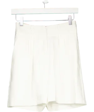 lipsy london White Pocket Tailored Shorts UK 8