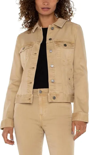 Liverpool Classic Jean Jacket - Hayseed Tan