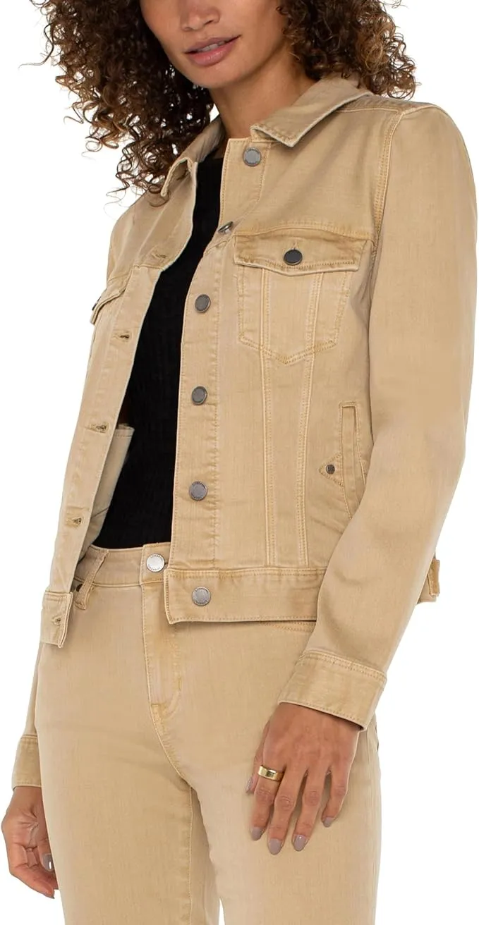Liverpool Classic Jean Jacket - Hayseed Tan