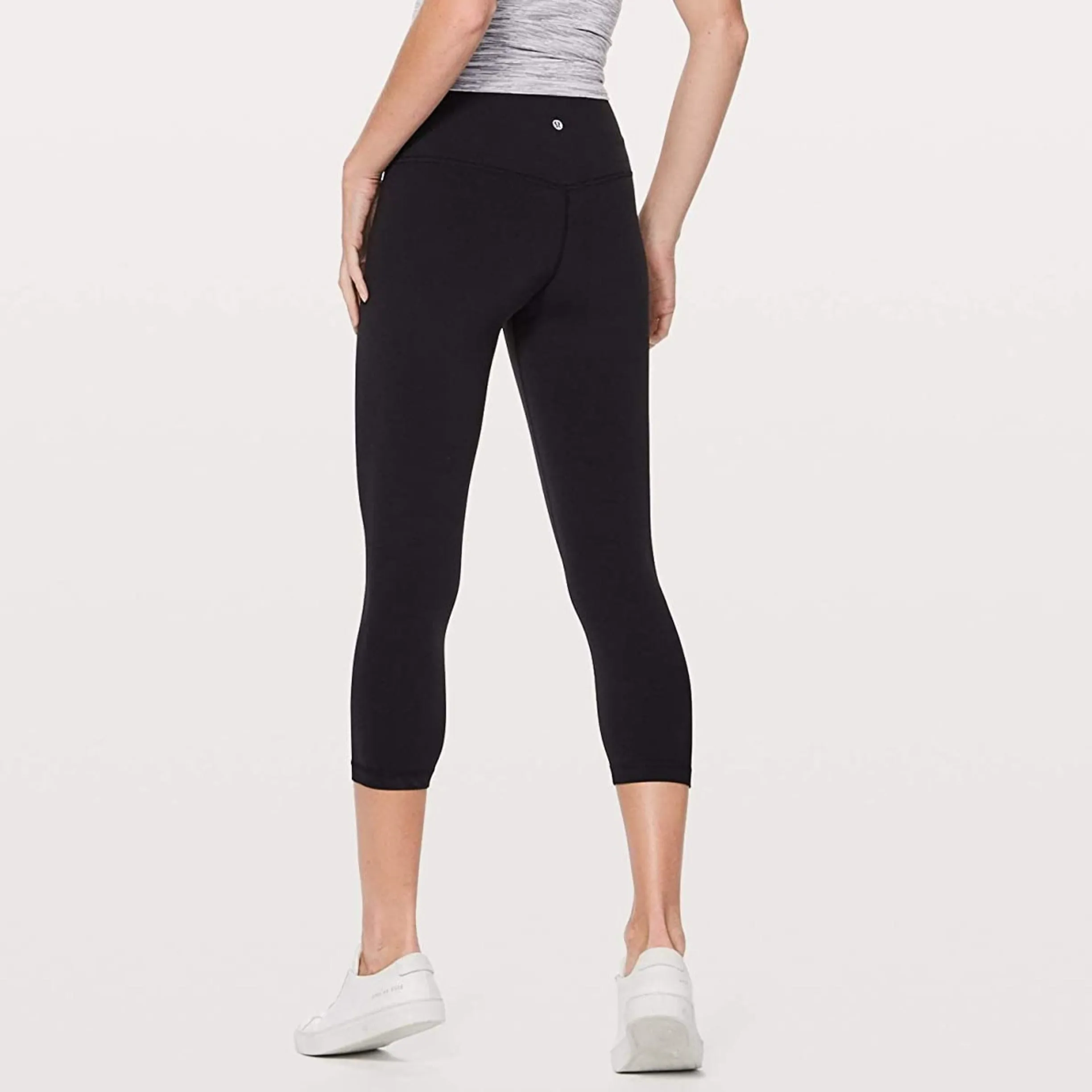Lululemon Black Basic Cropped Leggings Size 4