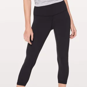 Lululemon Black Basic Cropped Leggings Size 4