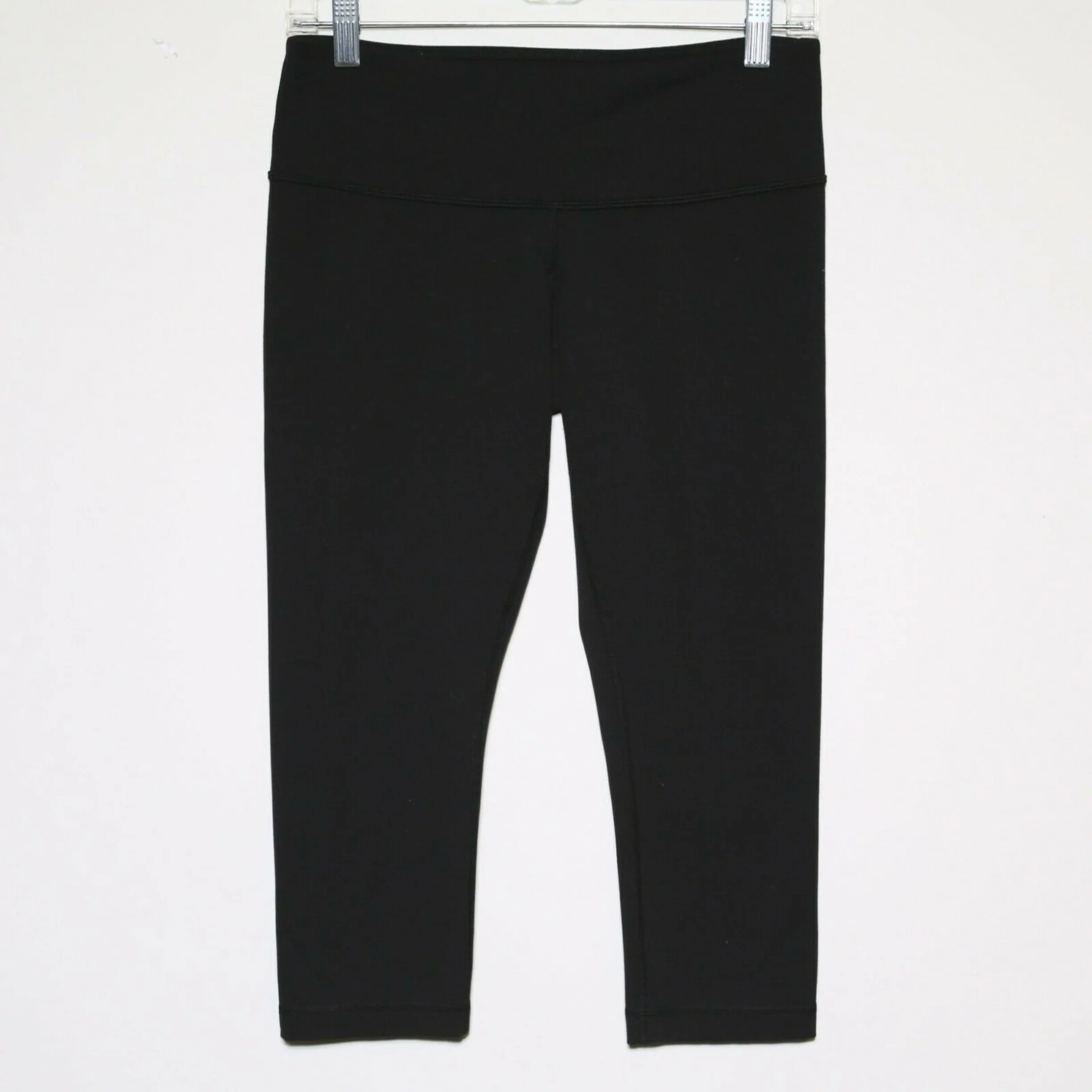 Lululemon Black Basic Cropped Leggings Size 4