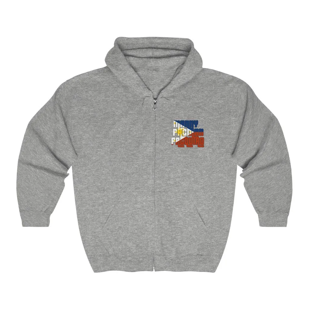 Manny Pacman Pacquaio Full Zip Hooded Sweatshirt