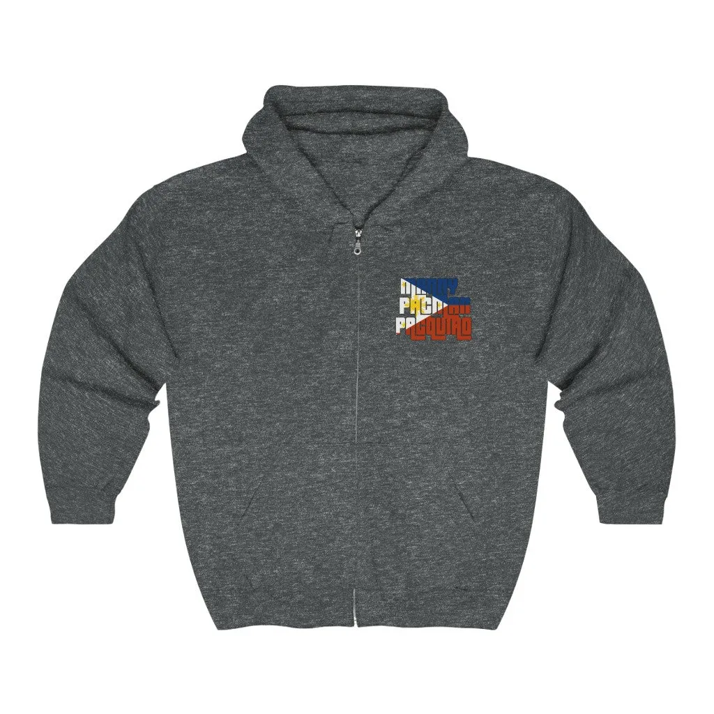 Manny Pacman Pacquaio Full Zip Hooded Sweatshirt