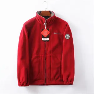 Men's fleece jacket: windproof and comfortable