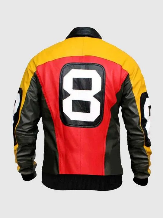 Michael Hoban 8 Ball Purple Jacket