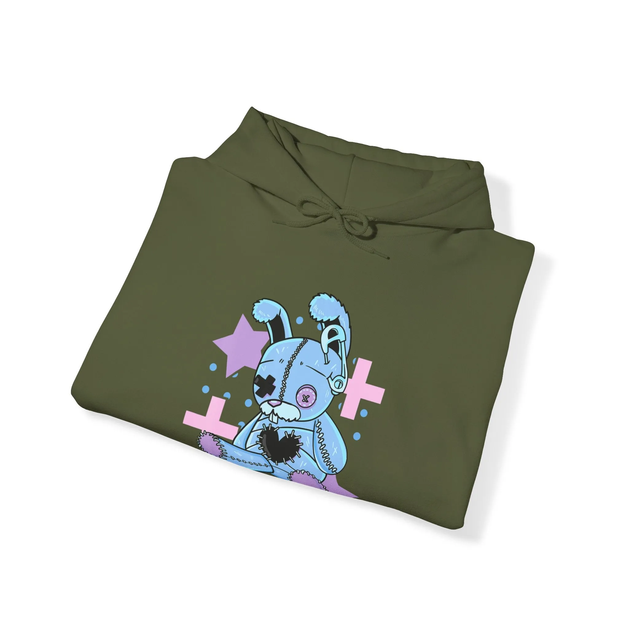 Missing Heart Teddy Bear Hoodie