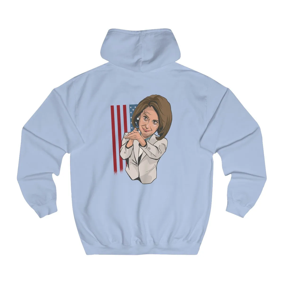 #MOOD: PELOSI CLAP <br>unisex college hoodie