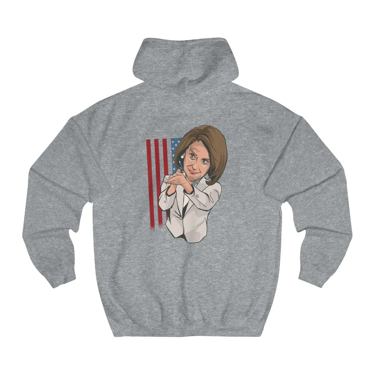 #MOOD: PELOSI CLAP <br>unisex college hoodie