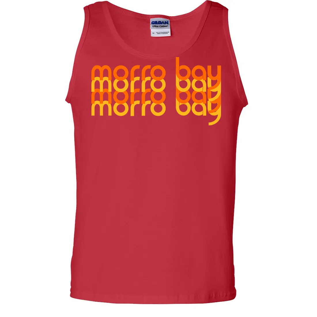 Morro Bay Sunset Stack Asst Colors Tank Top