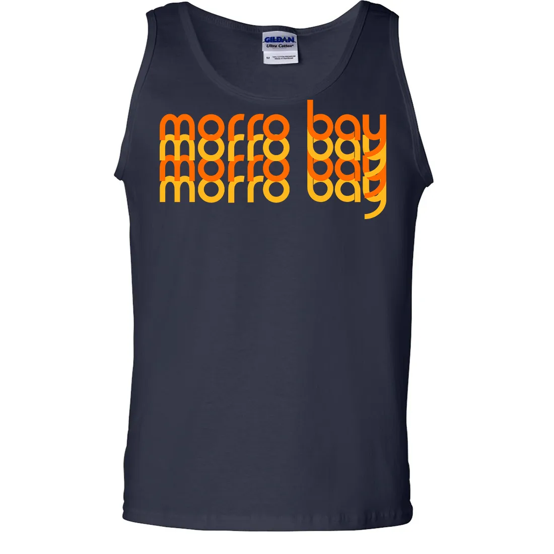 Morro Bay Sunset Stack Asst Colors Tank Top