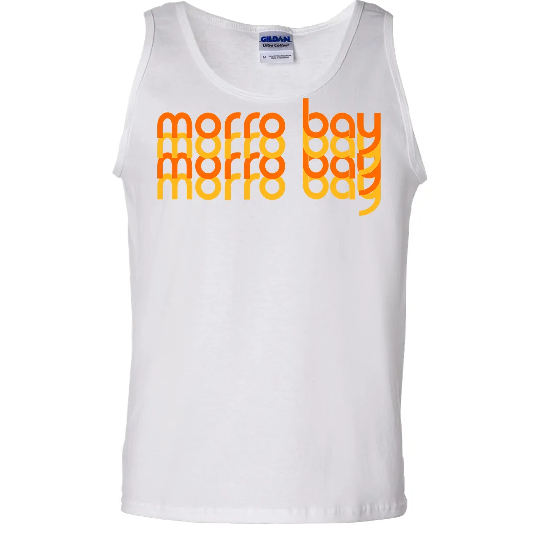 Morro Bay Sunset Stack Asst Colors Tank Top