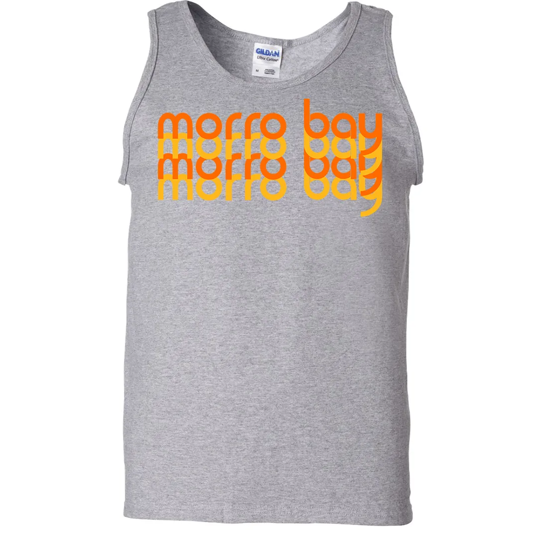 Morro Bay Sunset Stack Asst Colors Tank Top