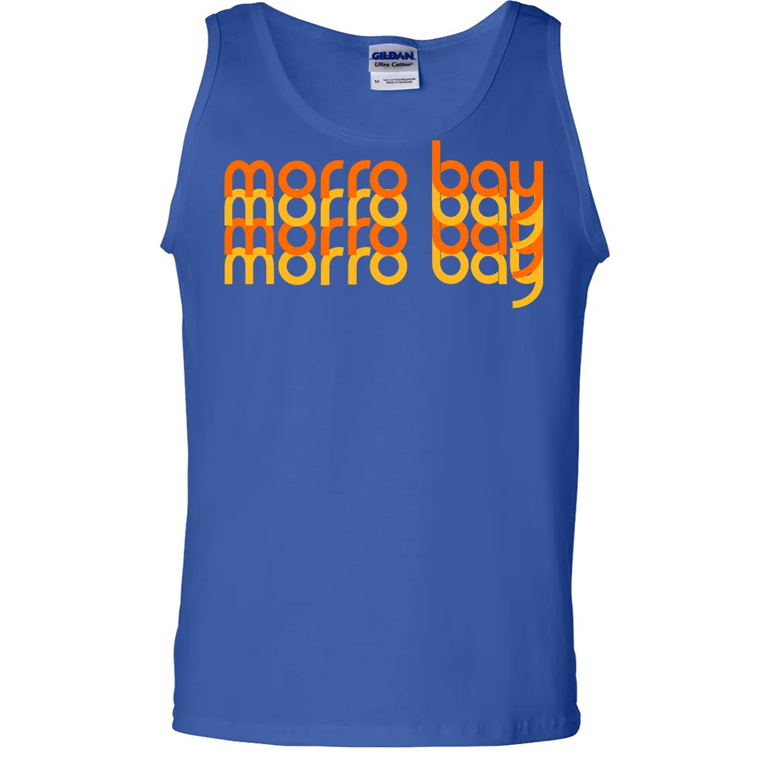Morro Bay Sunset Stack Asst Colors Tank Top