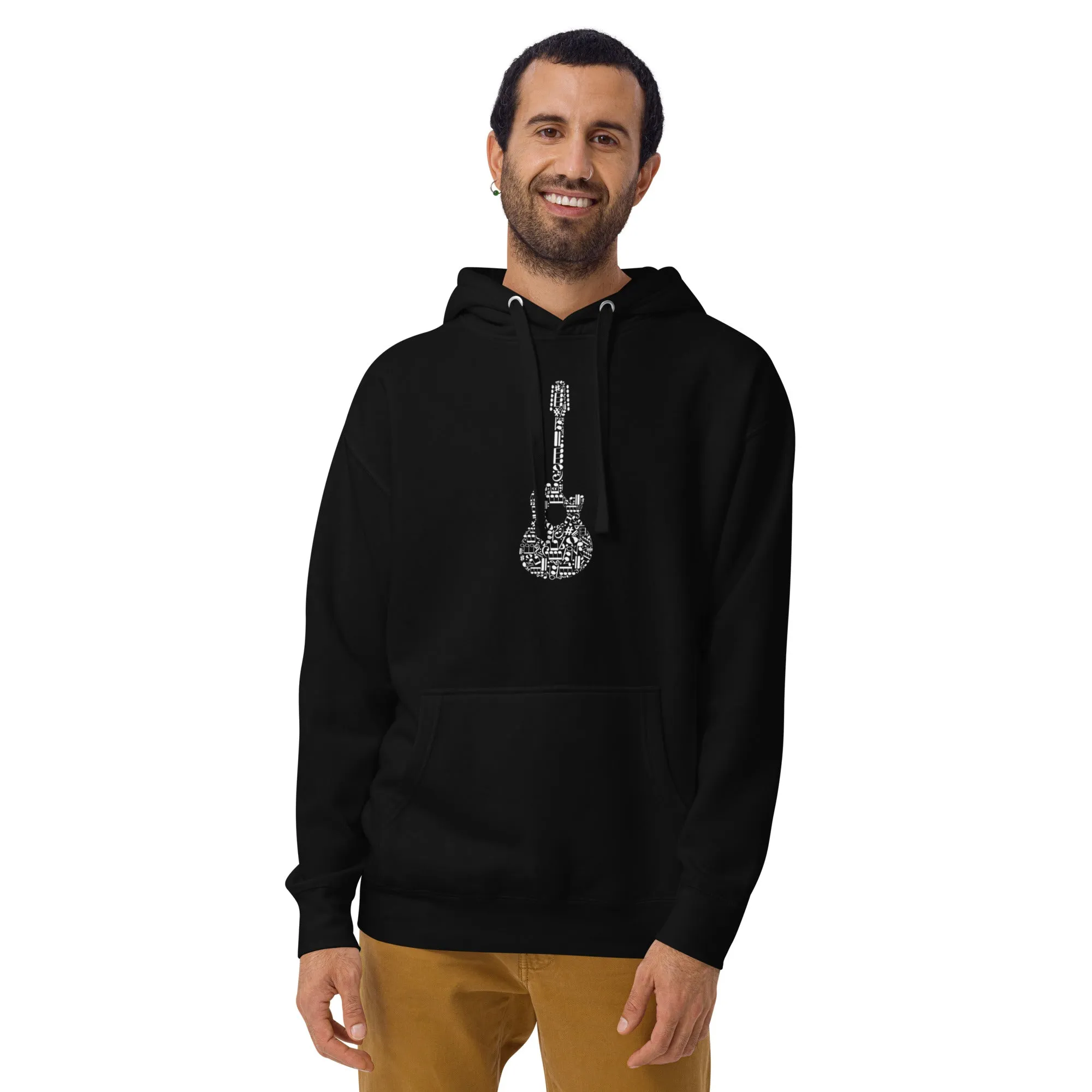 Music Note Guitar Hoodie