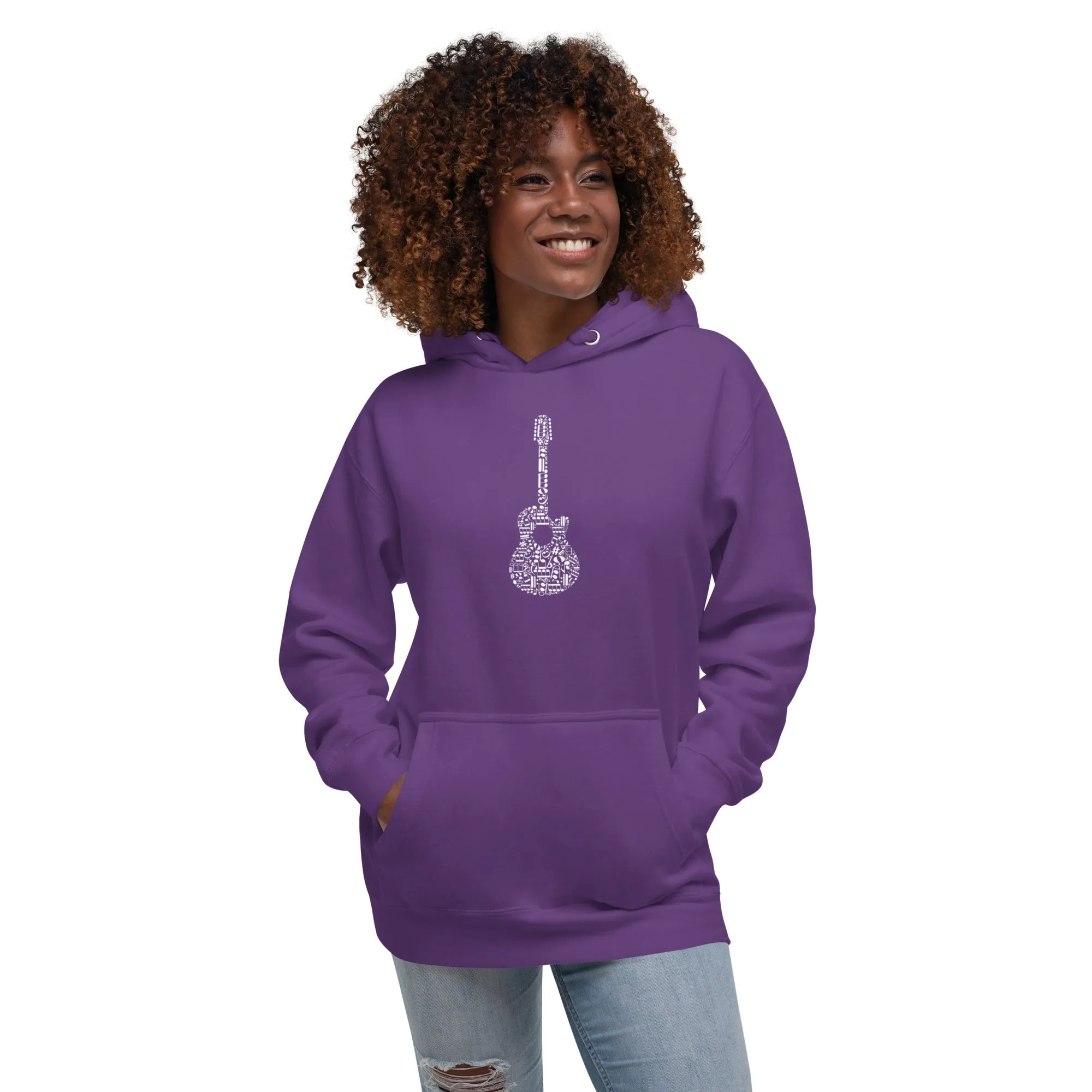 Music Note Guitar Hoodie