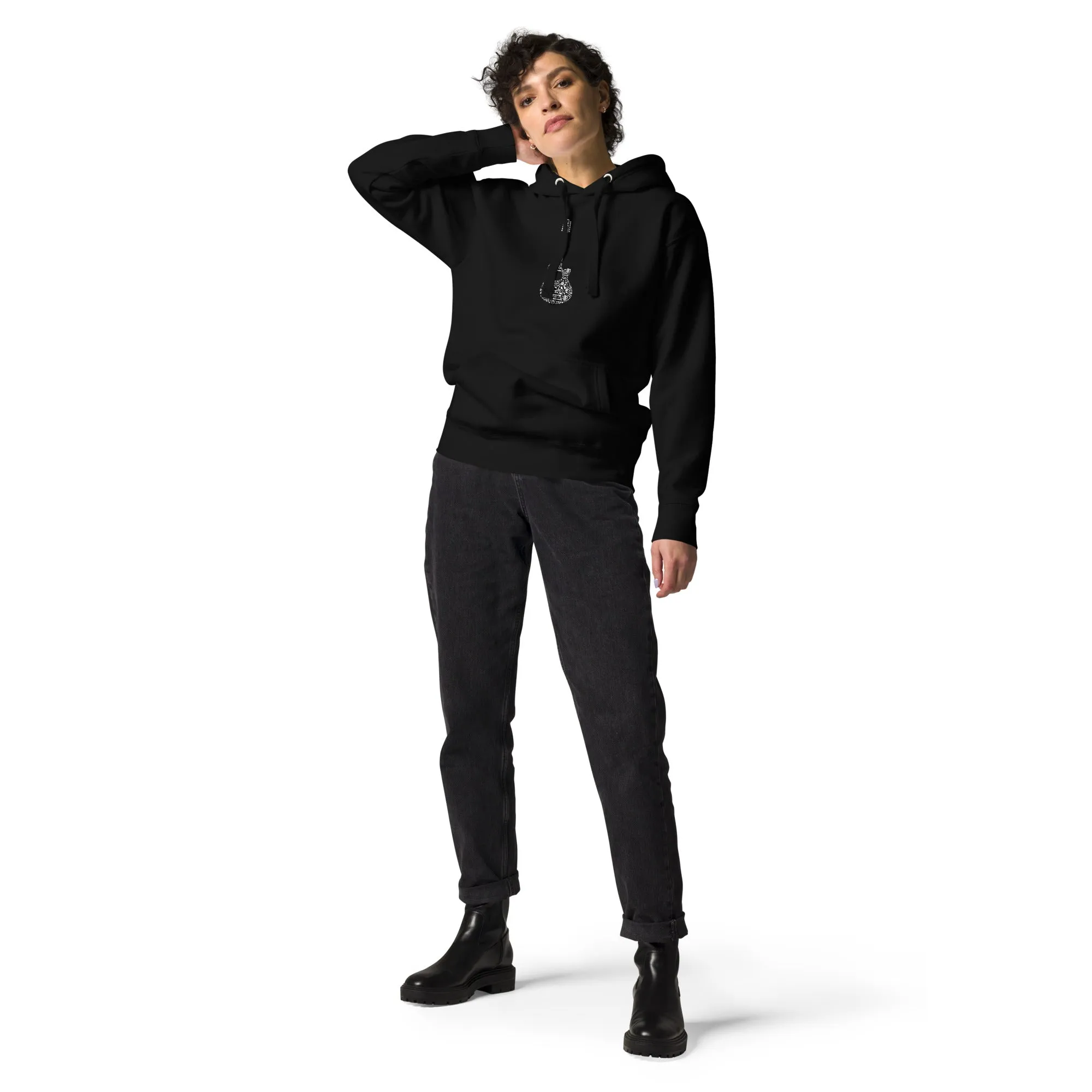 Music Note Guitar Hoodie