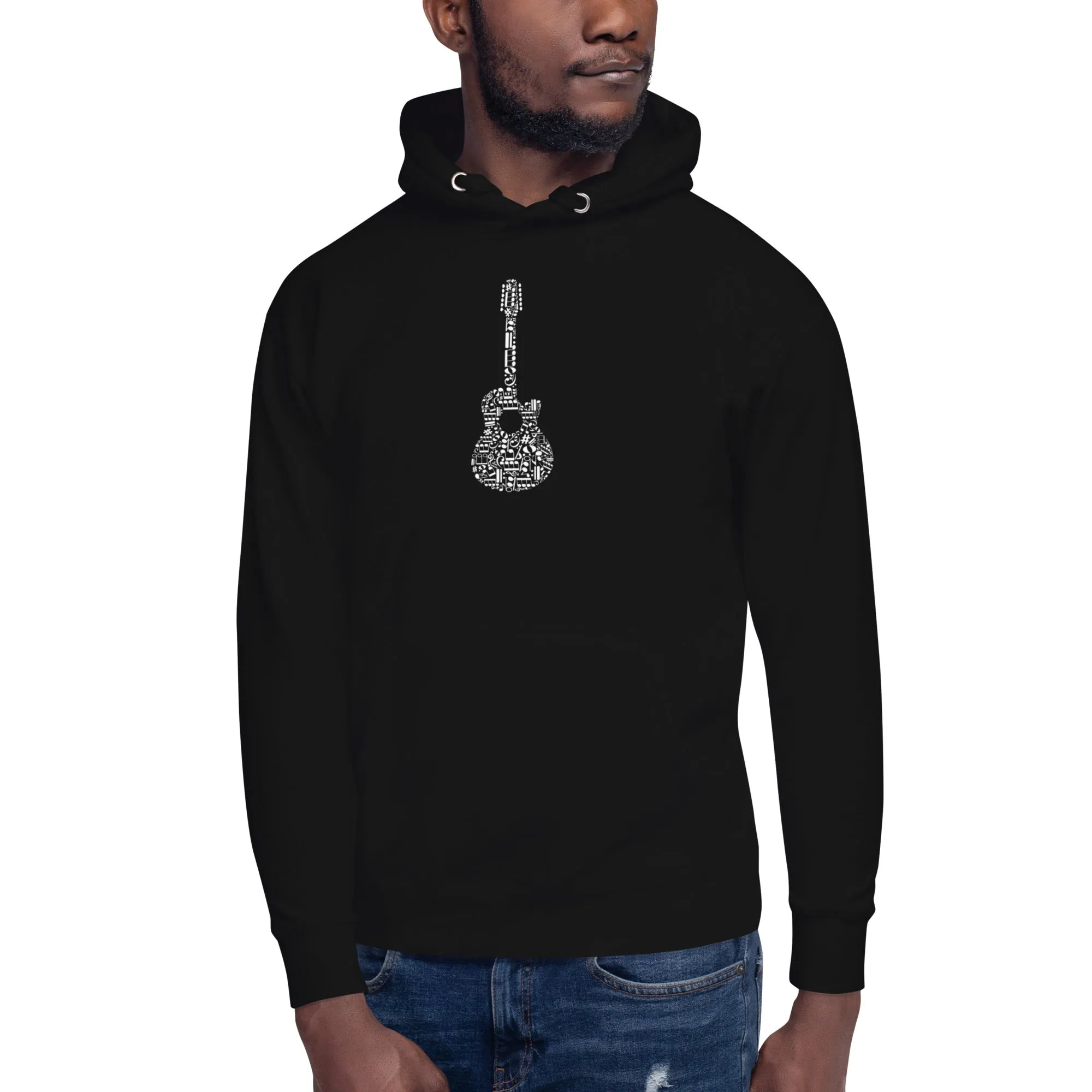 Music Note Guitar Hoodie