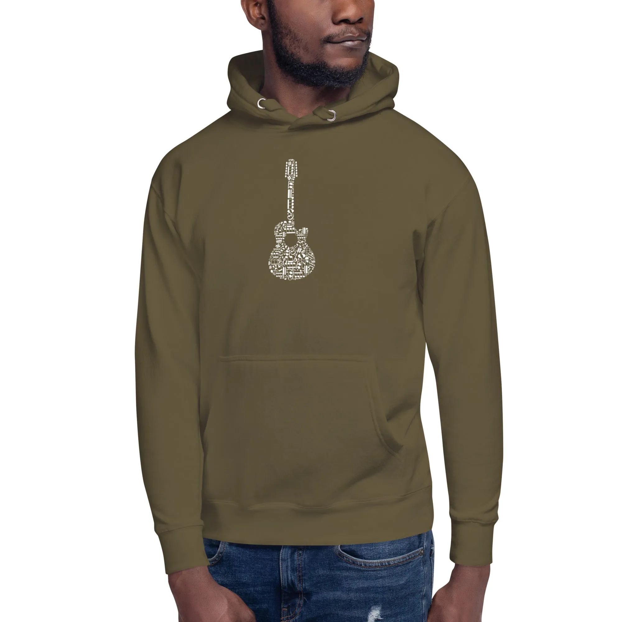 Music Note Guitar Hoodie