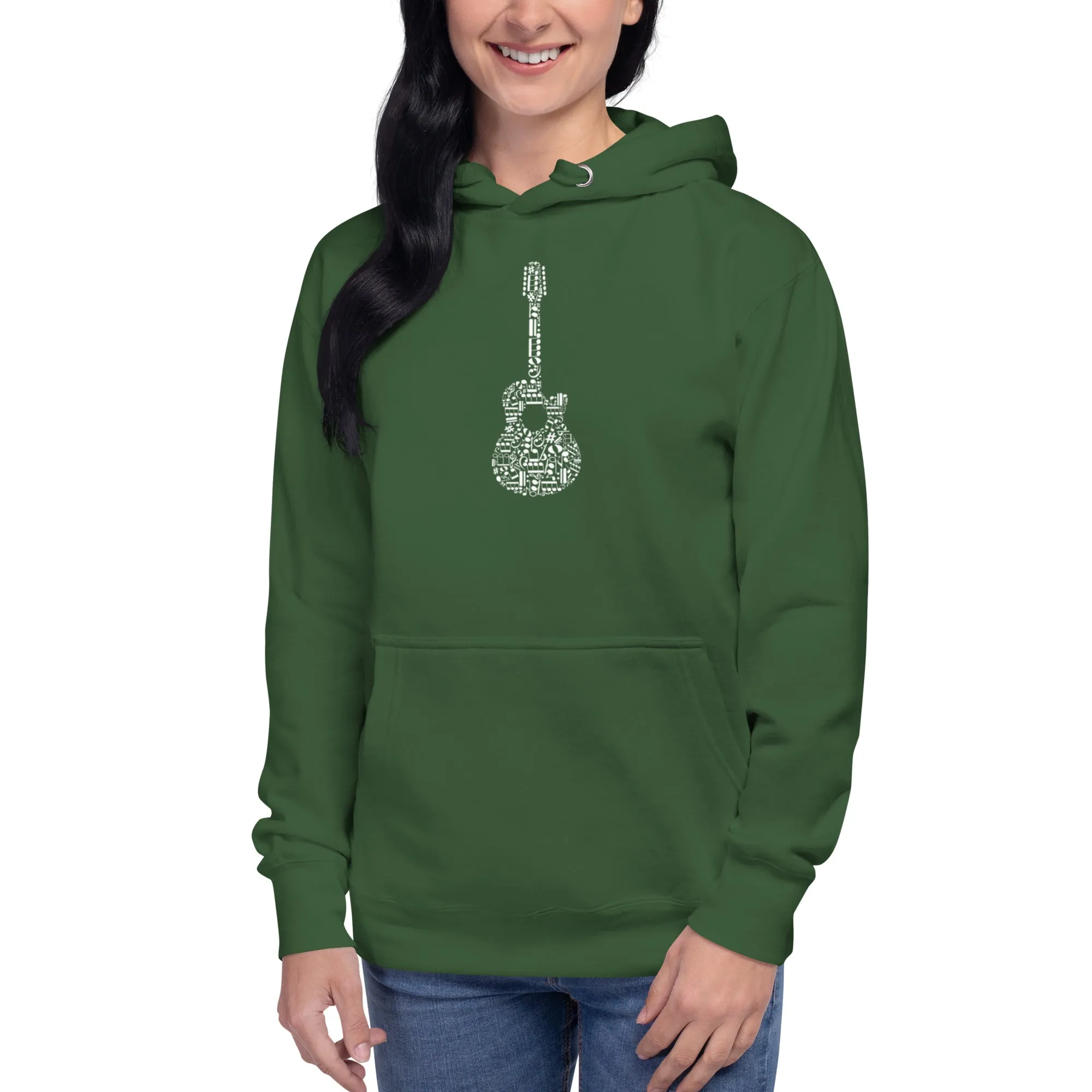 Music Note Guitar Hoodie