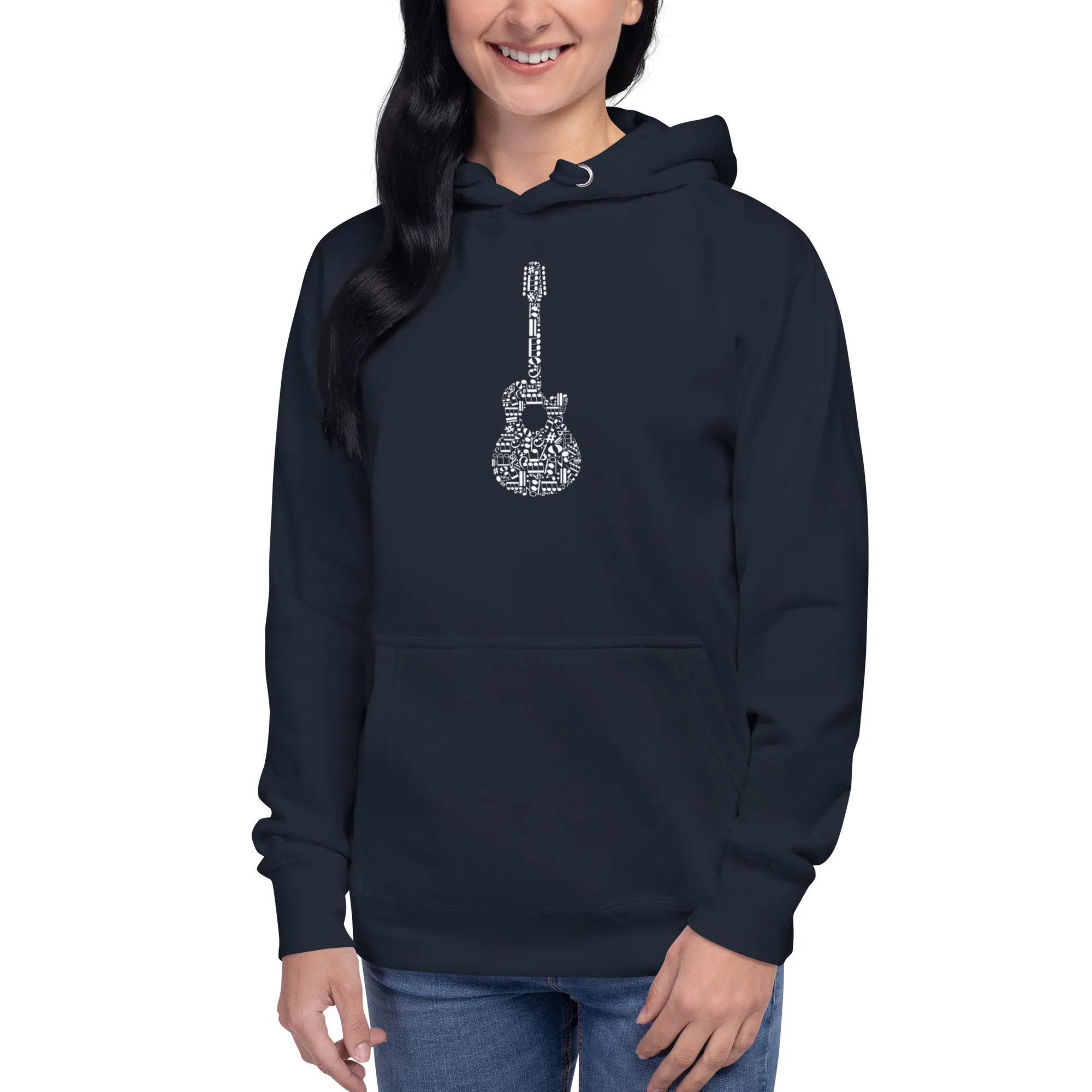 Music Note Guitar Hoodie